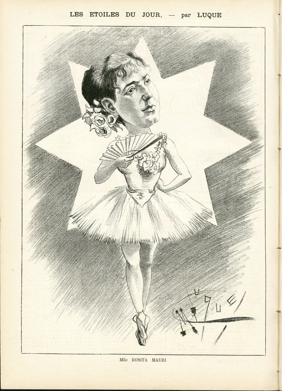Ilustración en La Caricatura (1880) de Manuel Luque