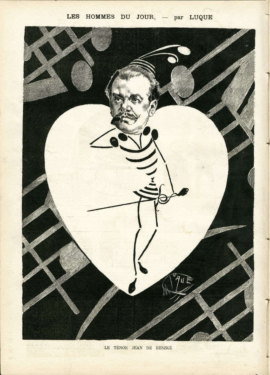 Ilustración de Manuel Luque (1854-1919) en La Caricature (1880) de Manuel Luque