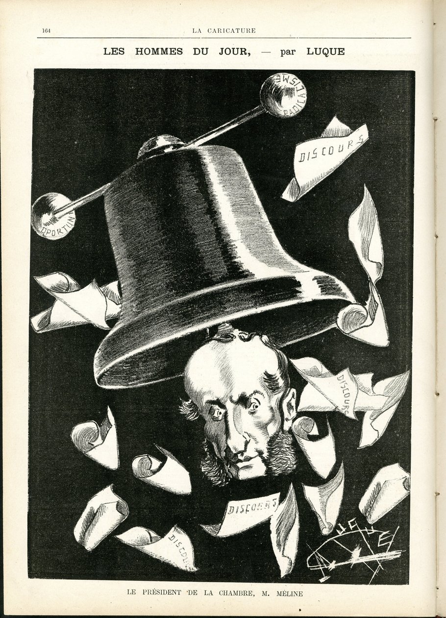 Ilustración de Manuel Luque en La Caricatura (1880) de Manuel Luque