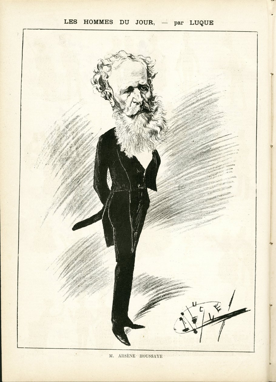 Ilustración de Manuel Luque (1854-1919) en La Caricature (1880) de Manuel Luque