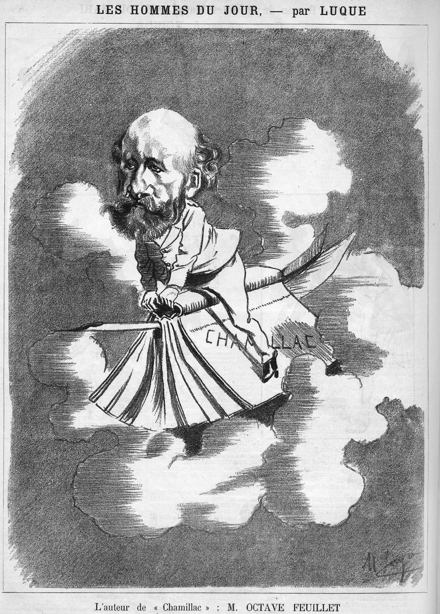Octave Feuillet (1821-1890) escritor francés. de Manuel Luque