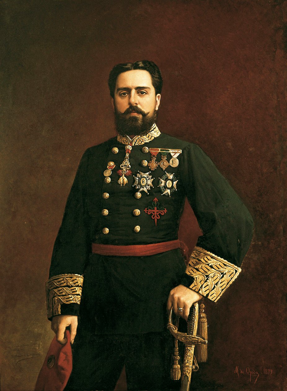 Portrait of Carlos de Borbón y Austria-Este de Manuel Ojeda y Siles