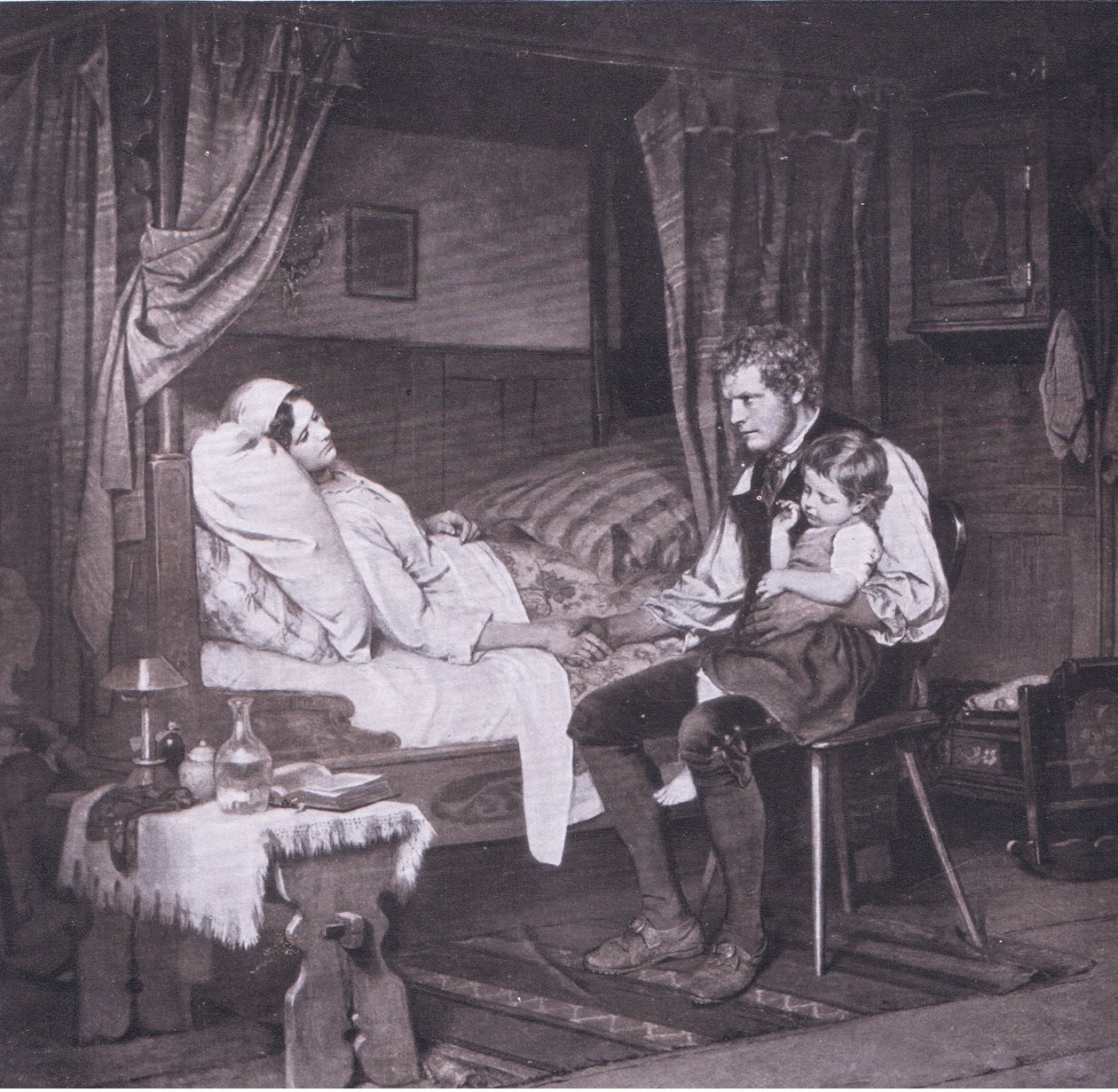 La enfermedad de la madre, Bibbys Annual, 1916-1917 de Marc Louis Benjamin Vautier