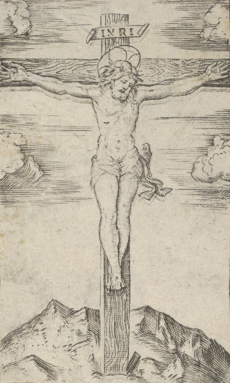 Cristo en la cruz, de la serie 