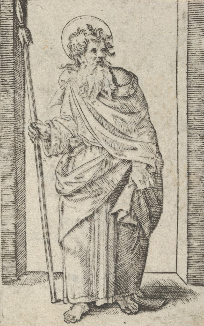 San Matías, ca. 1500-1534 de Marcantonio Raimondi