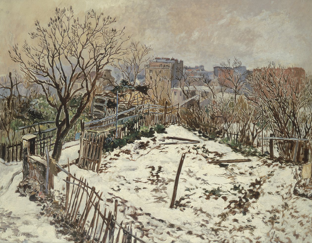 Los huertos de Montmartre de Marcel Leprin