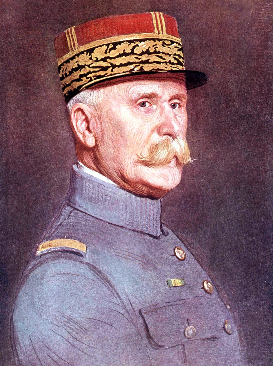 Retrato del mariscal Philippe Petain, c. 1920 (pintura) de Marcel Andre Baschet