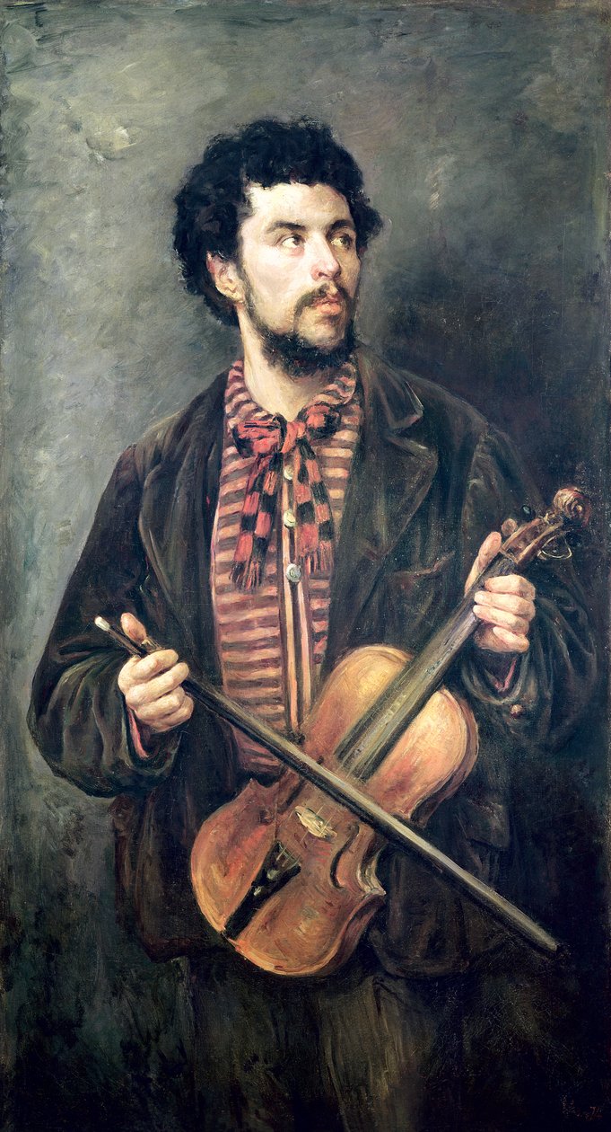 El violinista de Marcellin Gilbert Desboutin