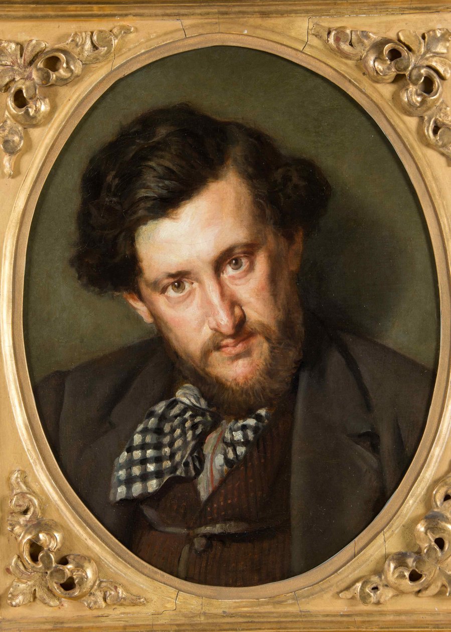 Retrato de Georges Lafenestre 1837-1919, 1865 de Marcellin Gilbert Desboutin