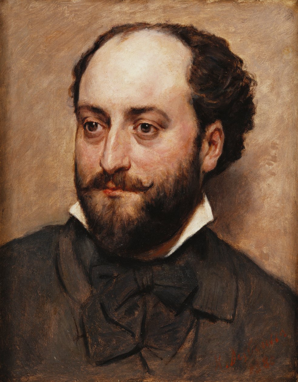 El amigo del pintor, 1880 de Marcellin Gilbert Desboutin
