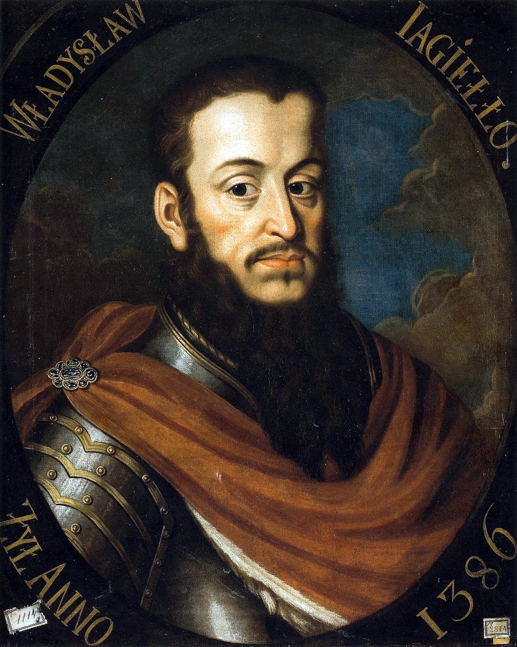 Retrato del rey Wladyslaw II Jagiello de Marcello Bacciarelli