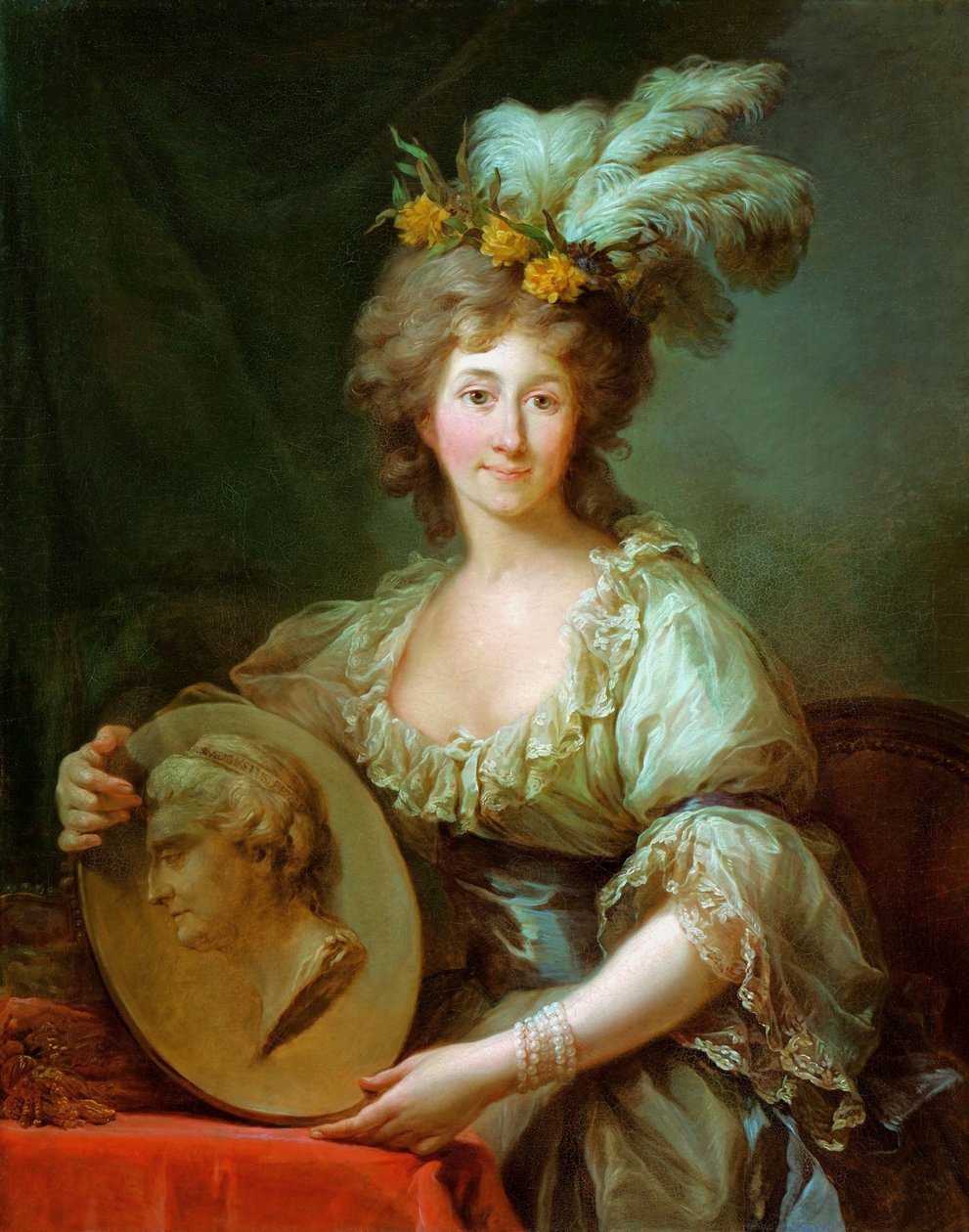 Polaco: Retrato de Anna Karolina Dorothea Biron, duquesa de Courland Retrato de Anna Charlotta Dorothea Biron, princesa de Courland de Marcello Bacciarelli