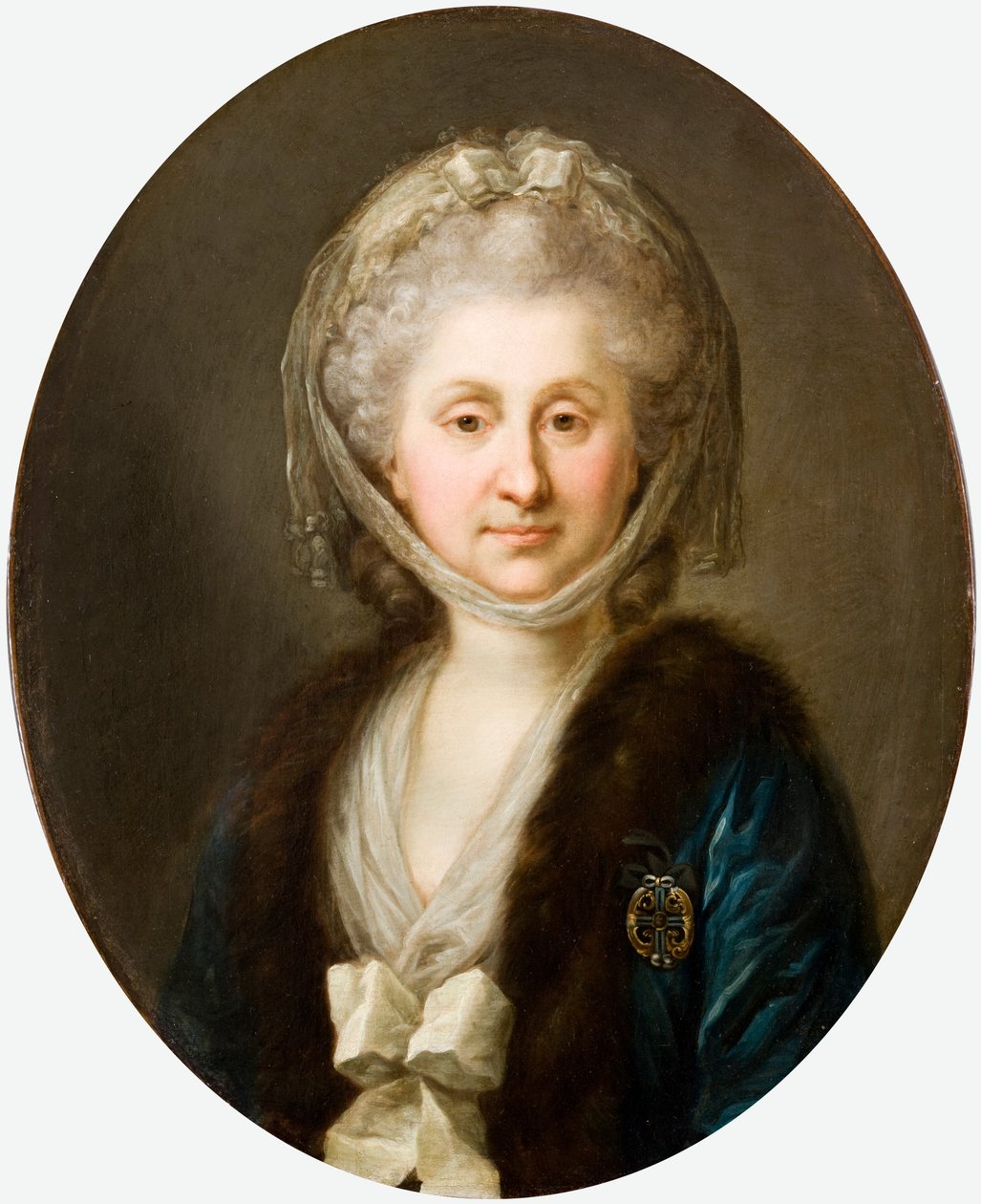 Polaco: Retrato de Ludwika Zamoyska de soltera Poniatowska de Marcello Bacciarelli