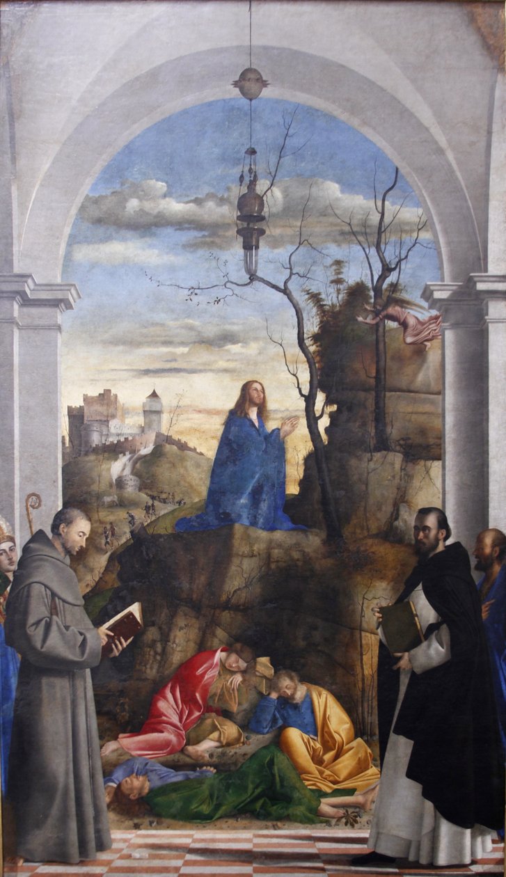 Cristo en el Monte de los Olivos de Marco Basaiti