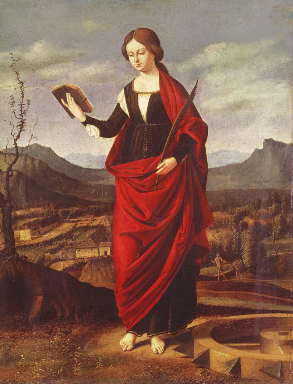 Santa Catalina de Alejandría de Marco Basaiti