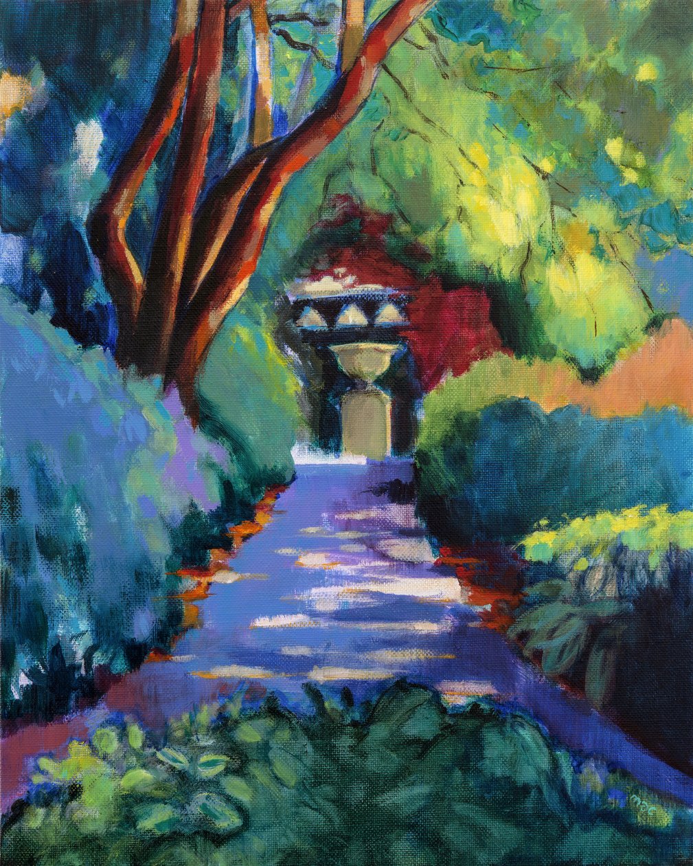 Camino sombreado de Marco Cazzulini