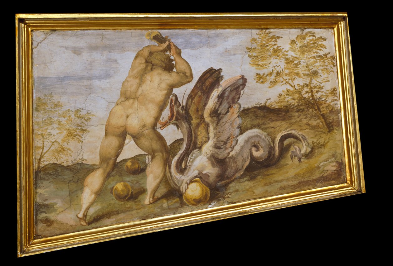 Hércules roba las manzanas de las Hespérides de Marco Marchetti from Faenza