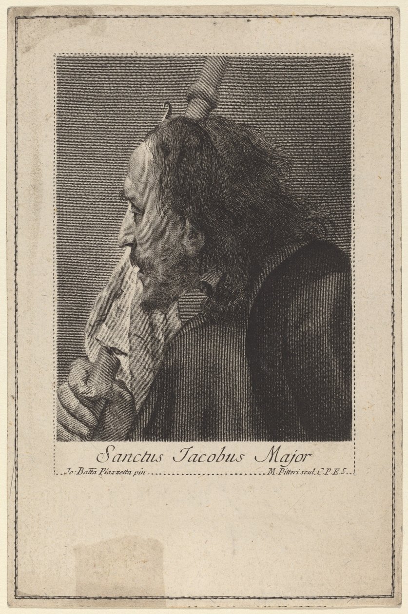 San Jacobo Mayor de Marco Alvise Pitteri after Giovanni Battista Piazzetta