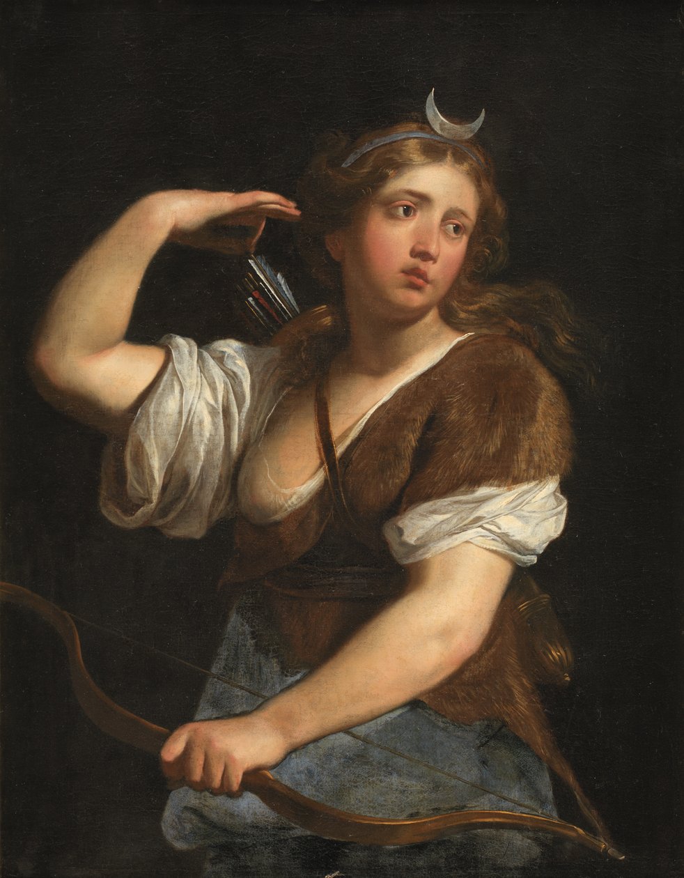 Diana cazando de Marcantonio Franceschini