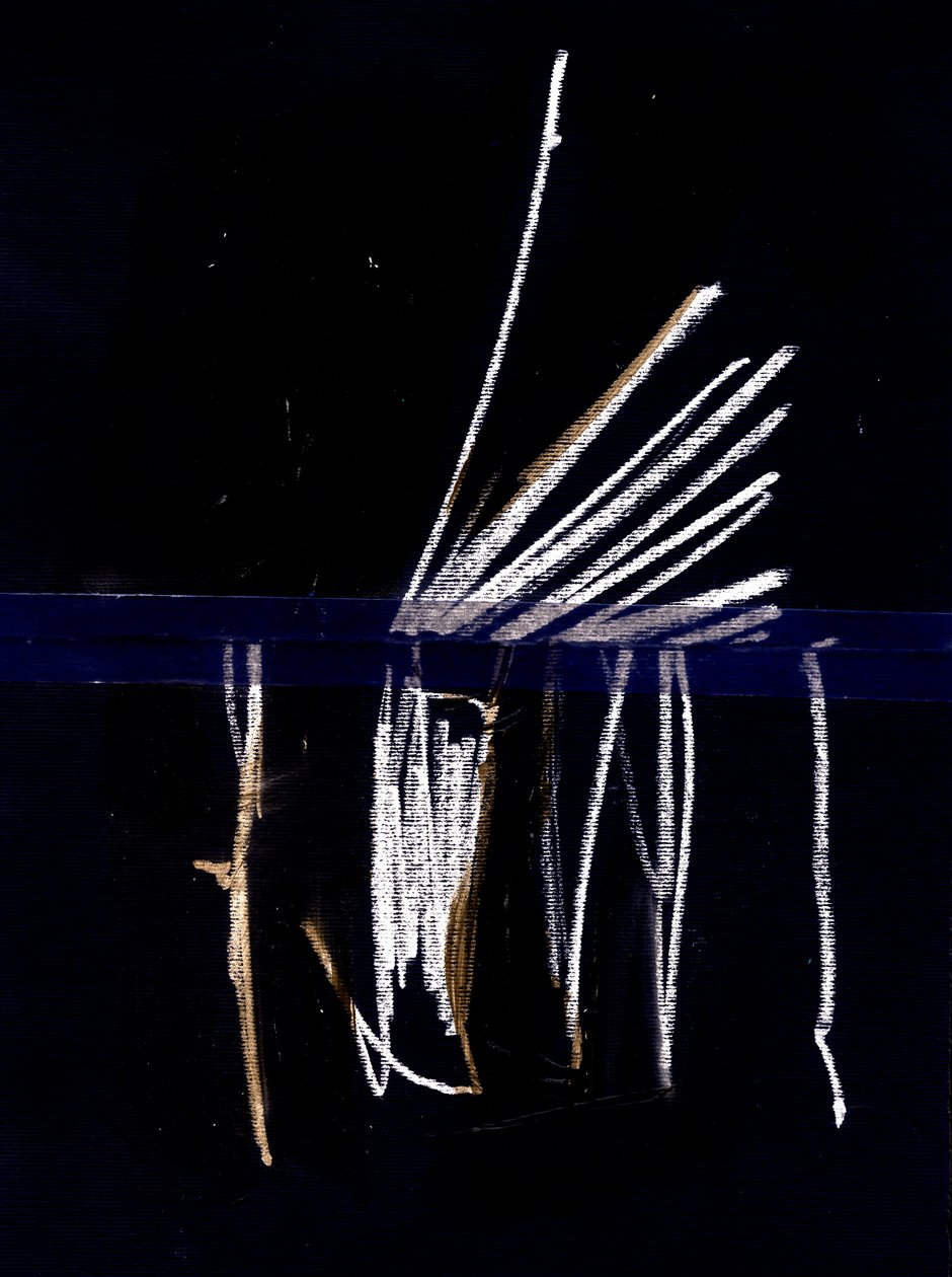Due, 2018 (collage) de Marco Campedelli