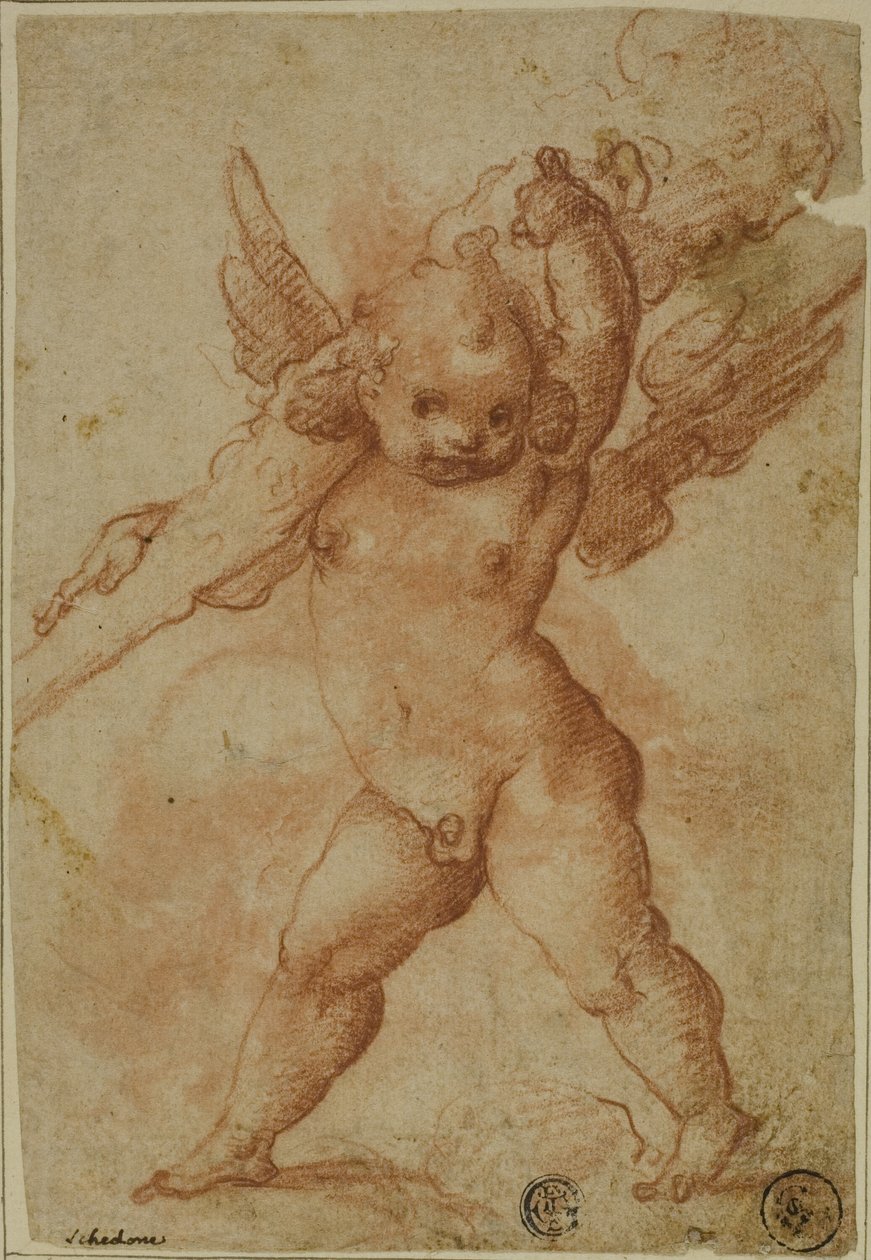 Putto con el Garrote de Hércules de Marco Marchetti