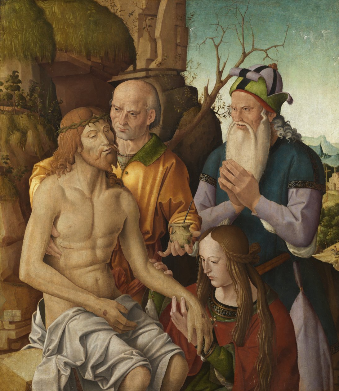 Lamentación sobre Cristo Muerto de Marco Palmezzano