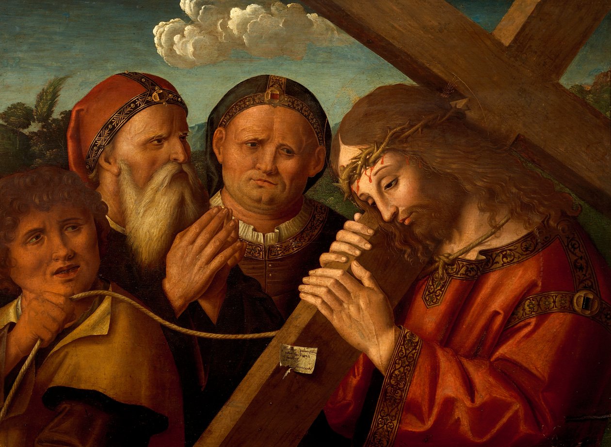 Camino al Calvario de Marco Palmezzano