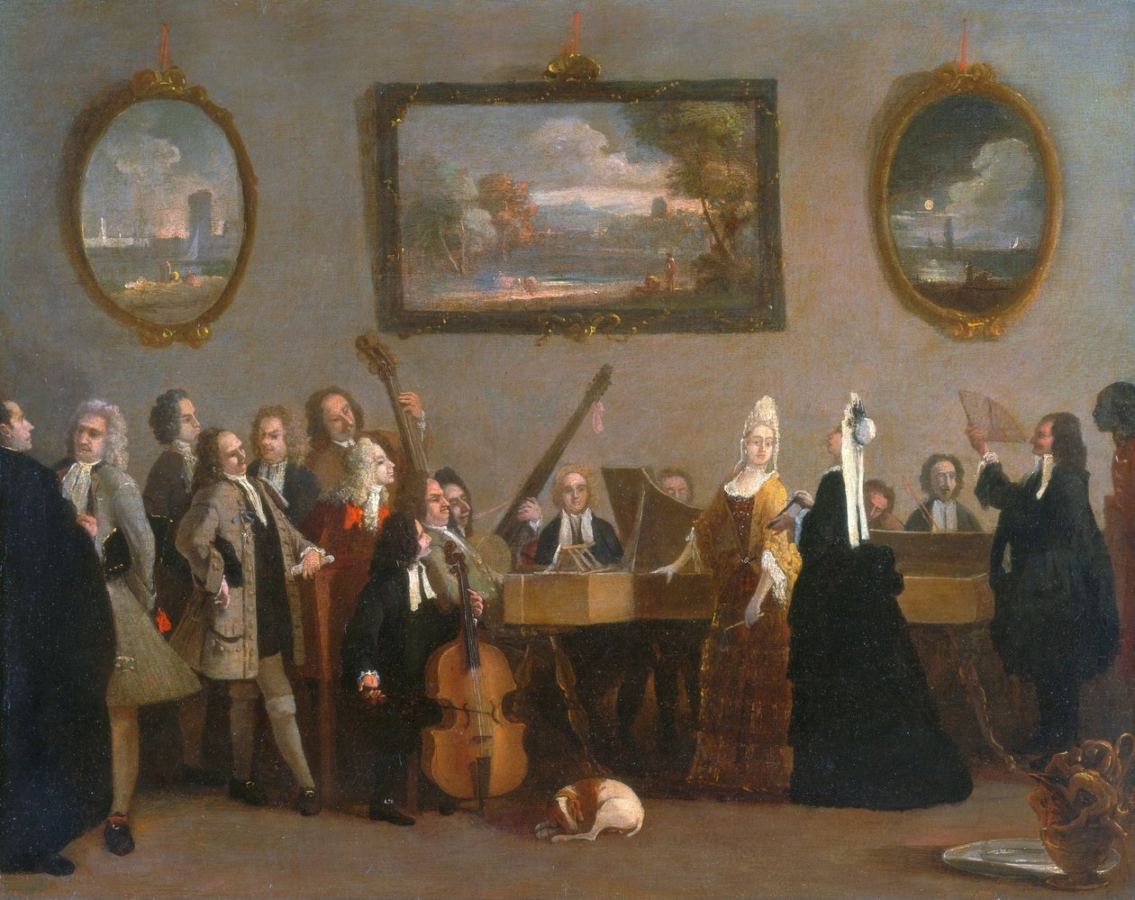Ensayo de una ópera de Marco Ricci