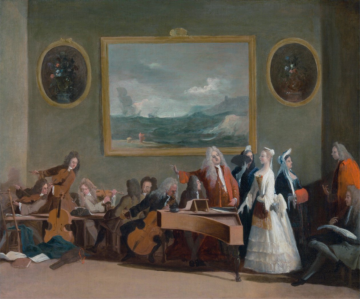 Ensayo de una ópera de Marco Ricci