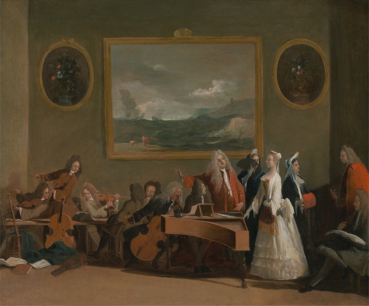 Ensayo de una ópera de Marco Ricci