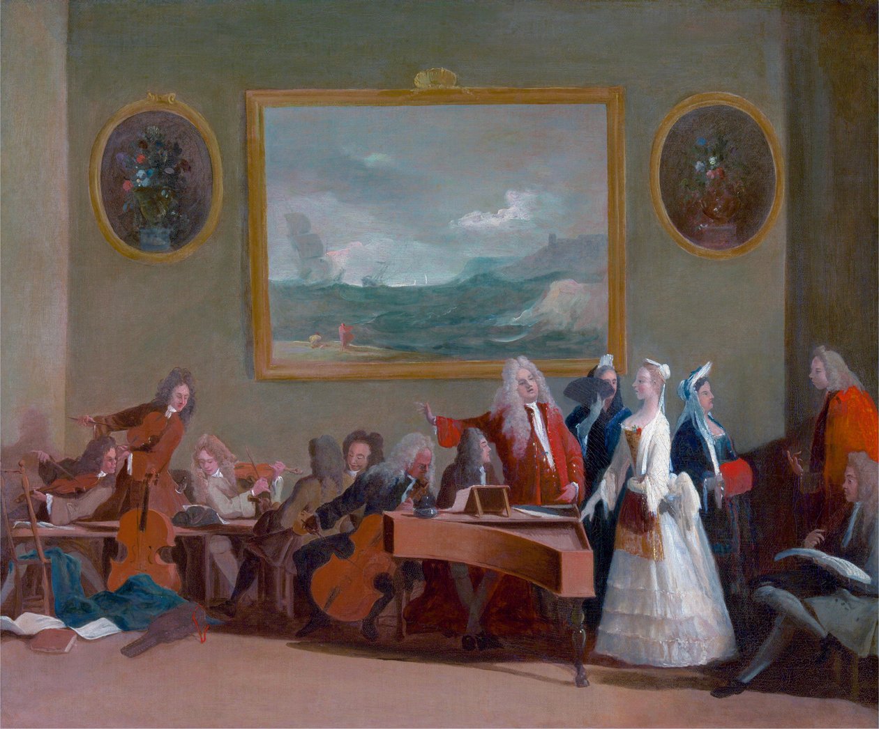 Ensayo de una ópera de Marco Ricci