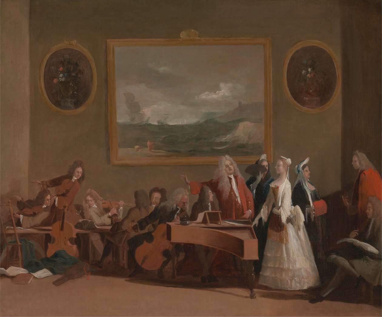 Ensayo de una ópera de Marco Ricci