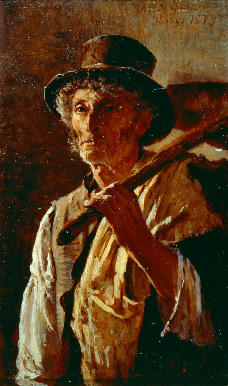 Cavador, por Marco De Gregorio (1829-1876) de Marco di Gregorio
