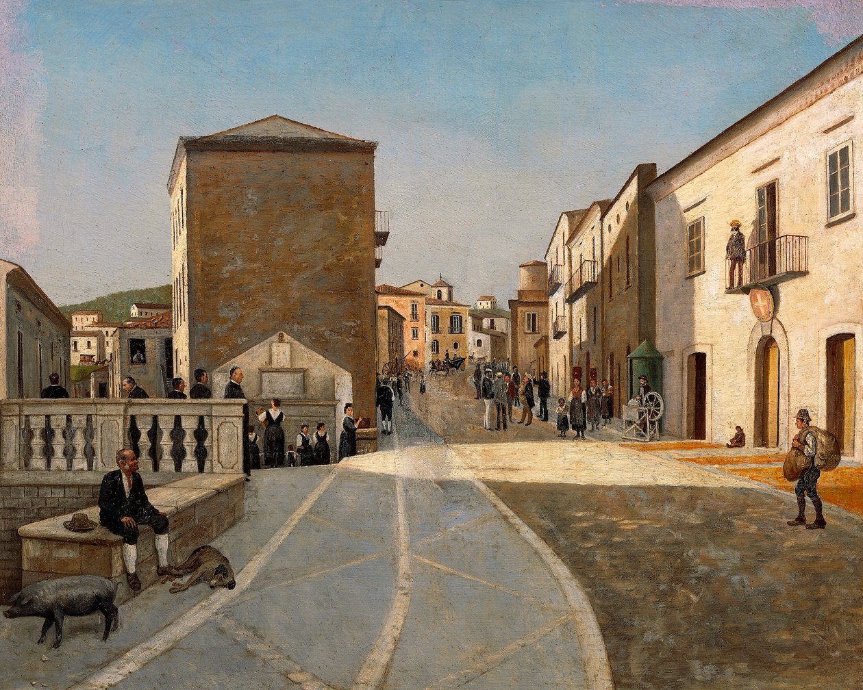 Vista de Casacalenda de Marco di Gregorio