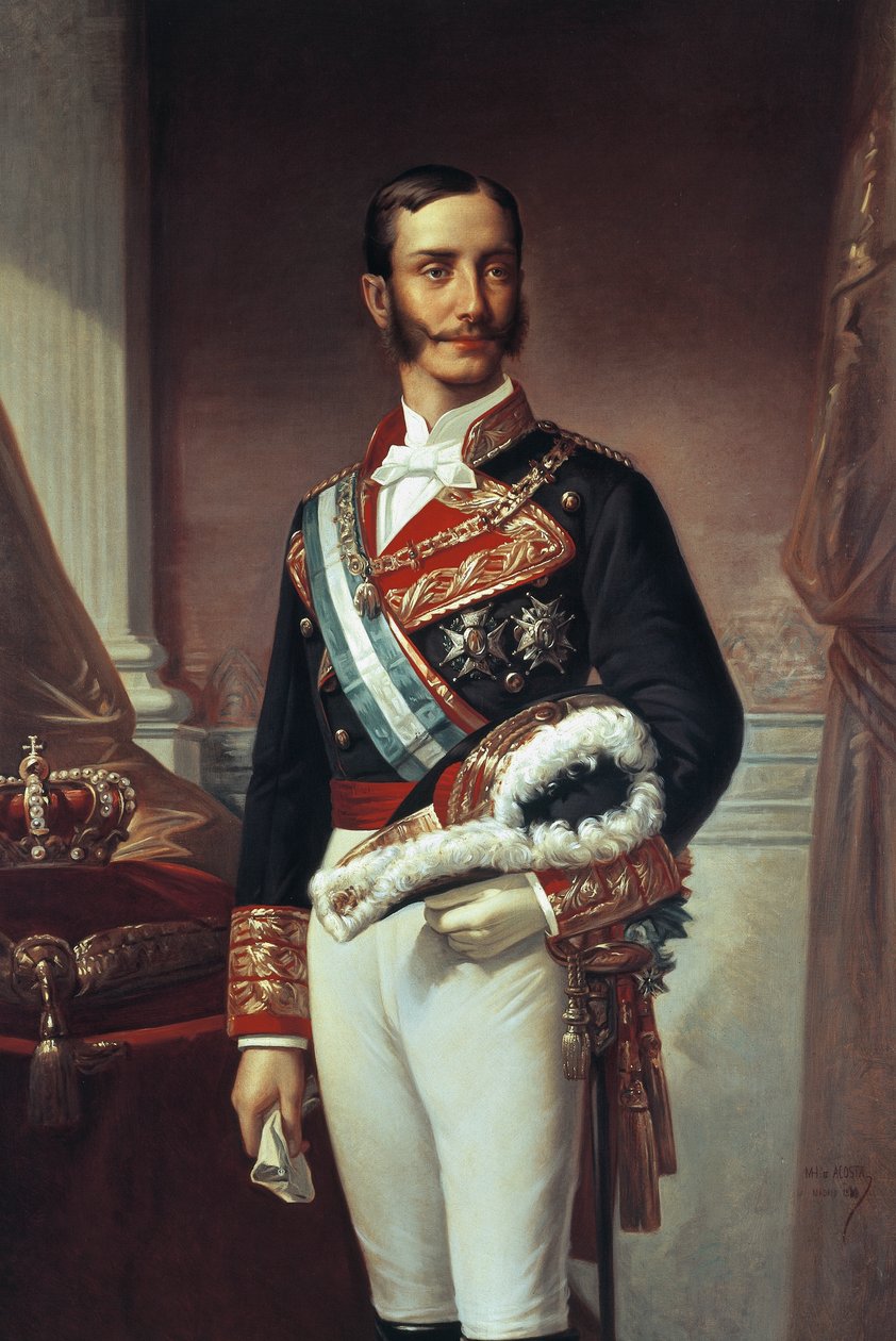 Retrato de Alfonso XII (Madrid de Marcos Giraldez de Acosta