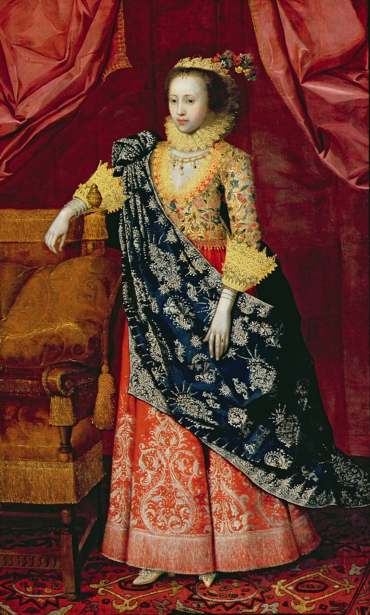 Retrato de una dama, aquí llamada Arabella Stuart de Marcus (attr. to) Gheeraerts