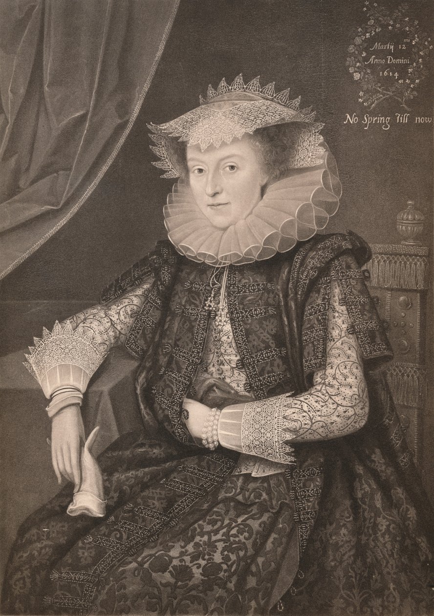 Mary Sidney, Condesa de Pembroke, 1614, 1904 de Marcus Garret Gheeraerts the Younger