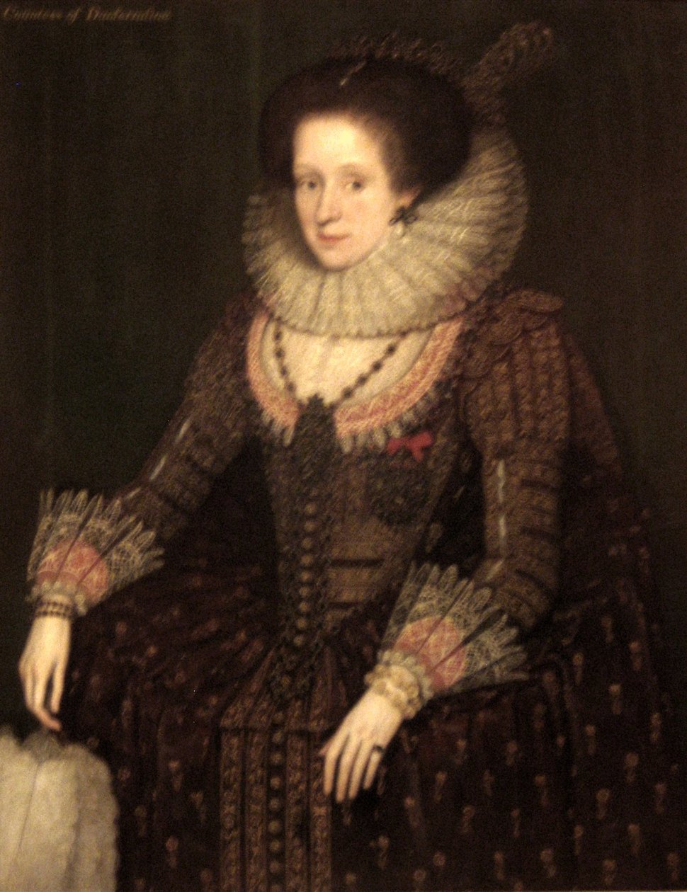 Margaret Hay, Condesa de Dunfermline de Marcus Gheeraerts the Younger