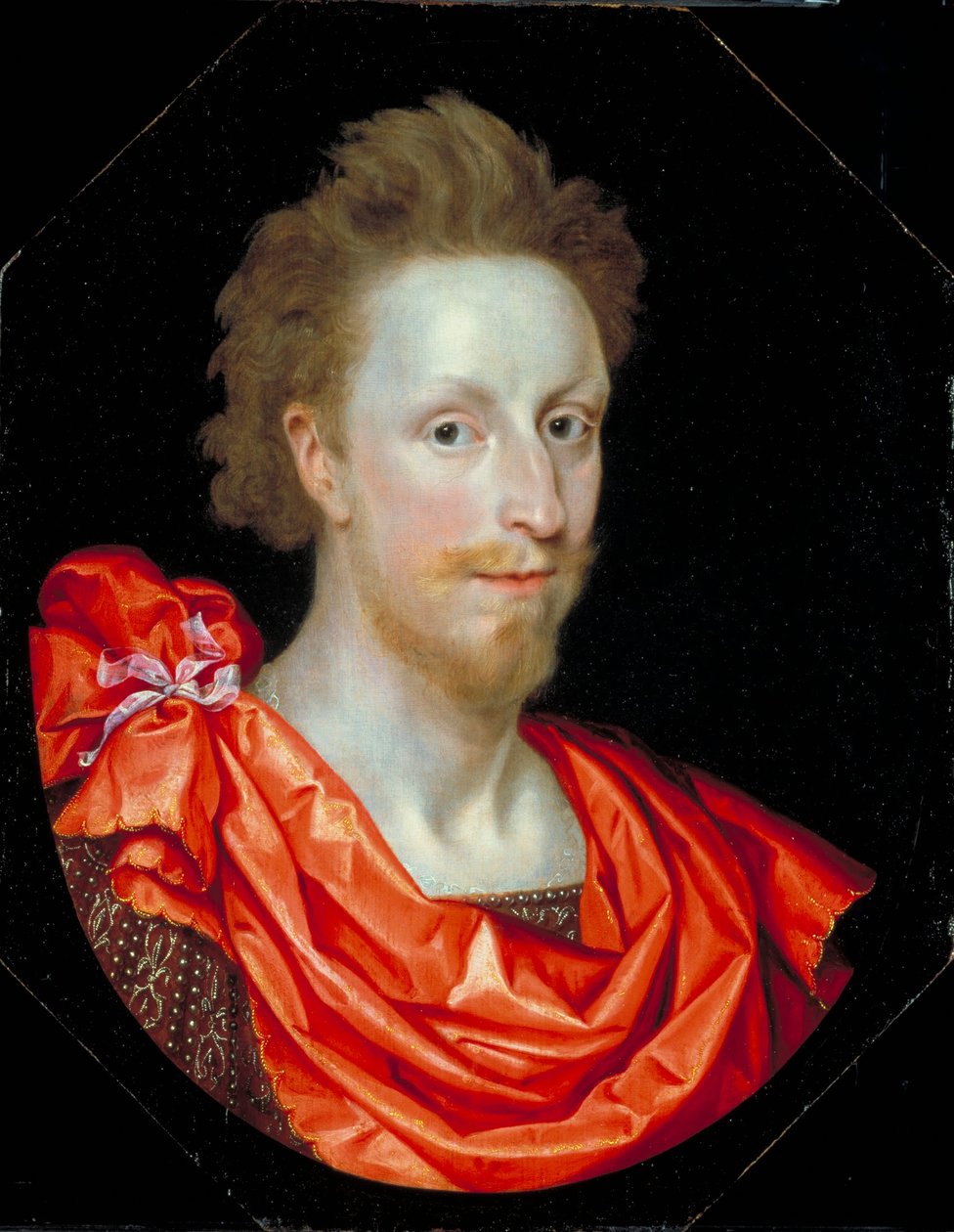 Retrato de hombre en traje clásico, posiblemente Philip Herbert, IV conde de Pembroke de Marcus Gheeraerts the Younger