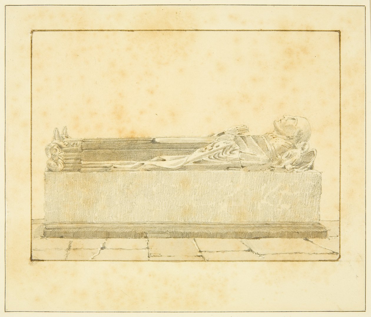 Tumba de los Canynges como Decano de Westbury en St Mary Redcliffe de Marcus H. Homes
