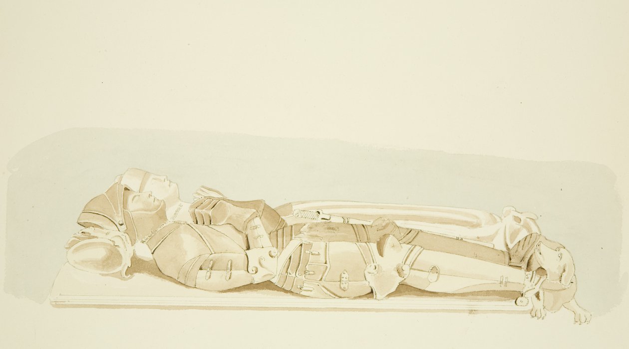 Efigies de Sir Thomas y Lady Berkeley de Marcus H. Homes