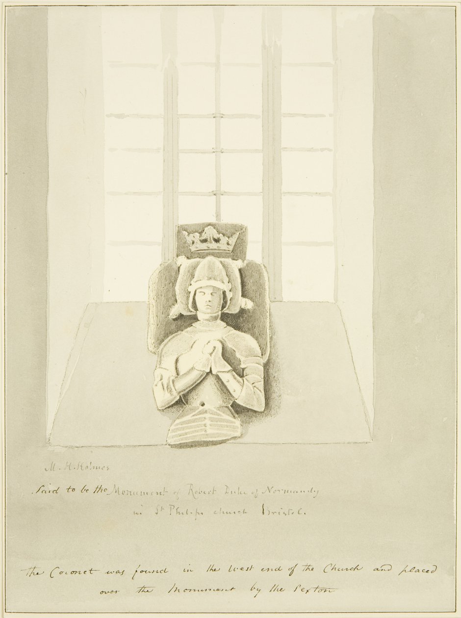 Efigie de Robert, Duque de Normandía, en San Felipe de Marcus H. Homes