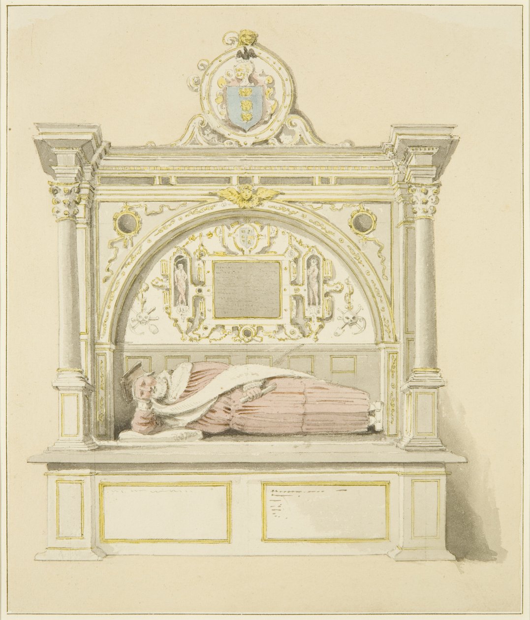Tumba de Sir George Snygge en la Iglesia de St Stephen de Marcus H. Homes
