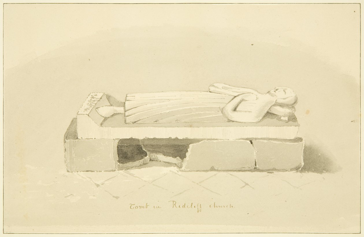 Tumba de Sir John Lamyngton en St Mary Redcliffe de Marcus H. Homes