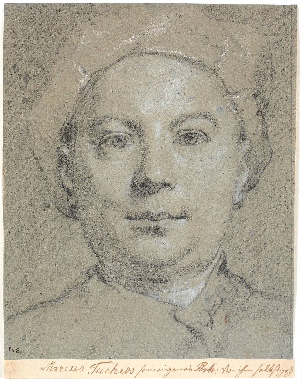 Autorretrato de Marcus Tuscher