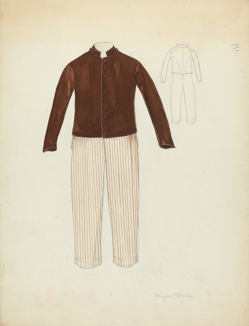 Pantalones y Abrigo de Margaret Concha