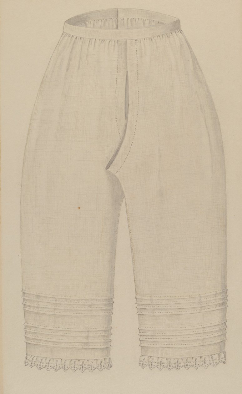 Calzones de mujer, c. 1937 de Margaret Concha