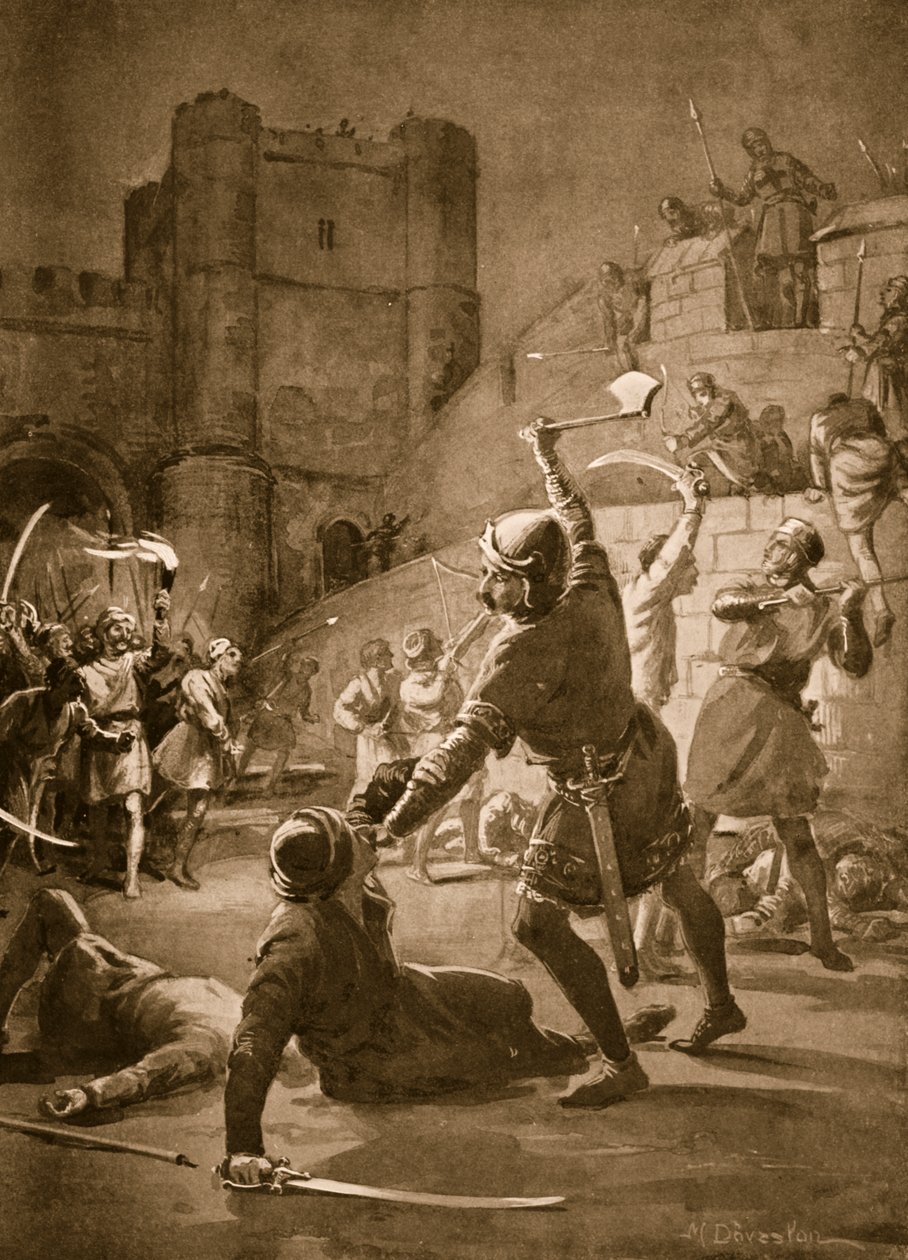 Captura de Lisboa por Alfonso I de Margaret Dovaston