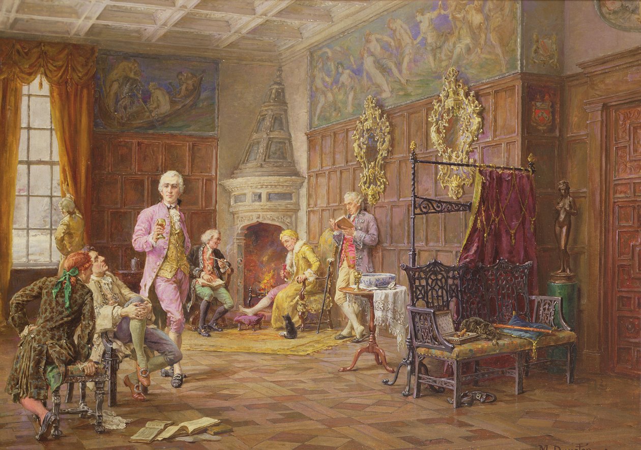 Sólo caballeros de Margaret Dovaston