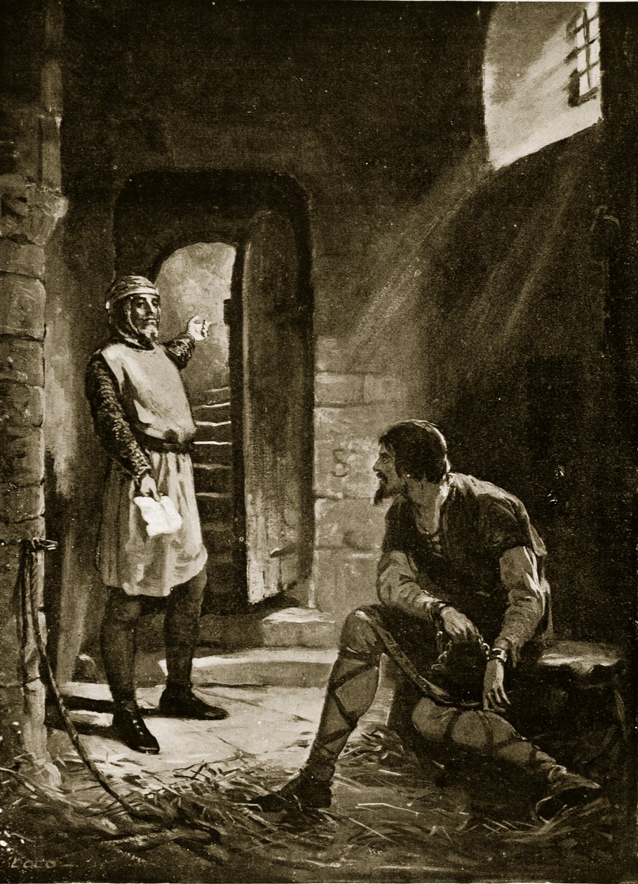 Stephen recibe la orden de su liberación, ilustración de 